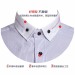 博森男士商务时尚韩版修身时尚条纹刺绣贵族职业装长衬袖衣BS1051