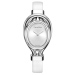 CK卡文克莱（Calvin Klein）手表BELT系列优雅女表白色皮革表带石英表