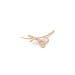 Tiffany&Co./蒂芙尼 18K玫瑰金镶钻蝴蝶结项链
