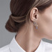 Tiffany&Co./蒂芙尼 钻石及坦桑石镂空耳坠