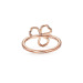 Tiffany&Co./蒂芙尼 镶钻镂空花朵戒指