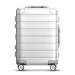 小米米家90分铝镁合金旅行箱拉杆箱 男女万向轮登机行李箱 20英寸 银色