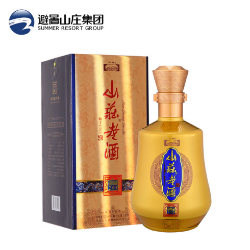 山庄老酒 御品280 42度500ml浓香型白酒 整箱装500ml*4瓶