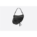 迪奥/Dior SADDLE 黑色编织皮革条纹流苏手袋