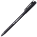 得力33139 中性笔0.5黑色水笔办公商务签字笔40支桶装