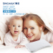 赛诺 婴儿枕头新生儿0-1-3岁幼儿园宝宝儿童记忆枕头透气防偏头枕 PP-269