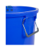 魅祥 大号圆桶塑料水桶 带盖加厚储水桶 酒店厨房工业环卫物业垃圾桶 发酵桶 50升不带盖（蓝色）