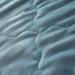 约克罗兰（YEKEROLAN）-法兰绒三层被毯-孔雀蓝