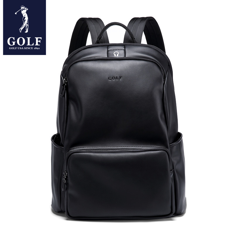【GOLF】高尔夫双肩包男士时尚潮流背包电脑旅行包休闲学生书包简约潮 D8GF33942T