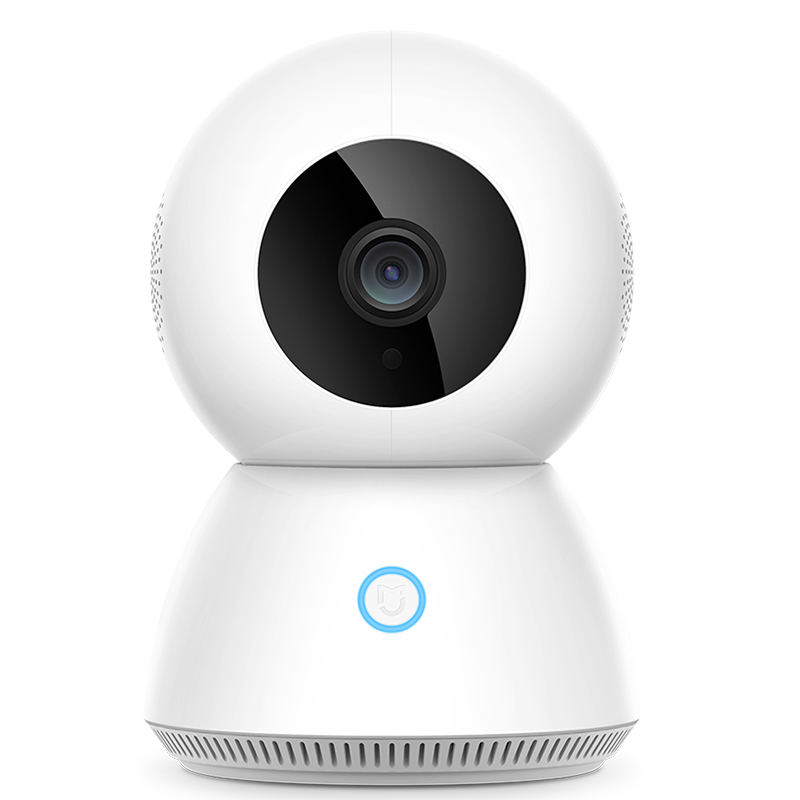 米家 MIJIA 小白智能摄像机增强版 1080p高清360度全景拍摄AI增强移动侦测升级红外夜视