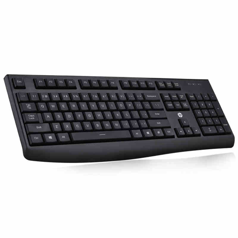 HP惠普键盘有线游戏笔记本键盘104数字键盘商务工作办公键盘