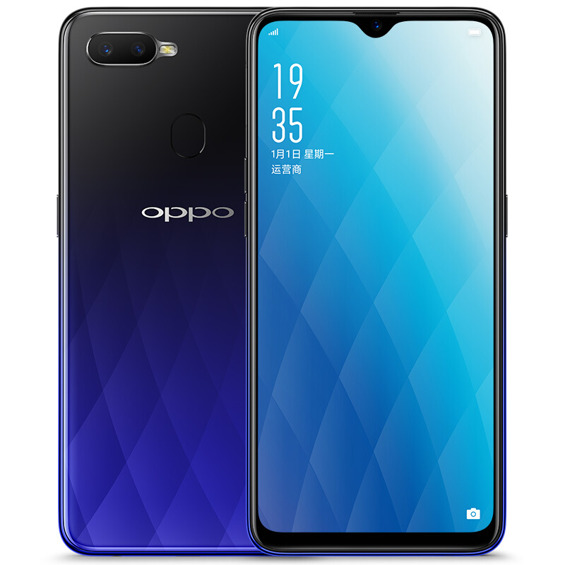 OPPO A7x 全面屏拍照手机 全网通 移动联通电信4G 双卡双待手机