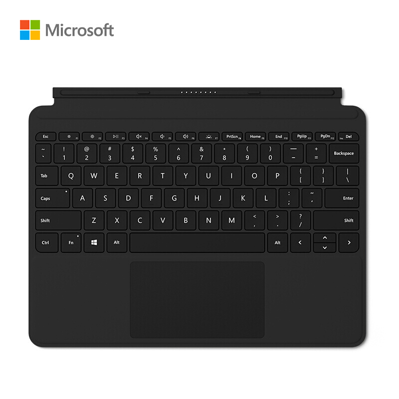 微软（Microsoft）商用 Surface Go 专业键盘盖 典雅黑