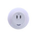 雷士（NVC）双USB红外遥控插电LED十档调光记忆功能小夜灯充电器2.1A