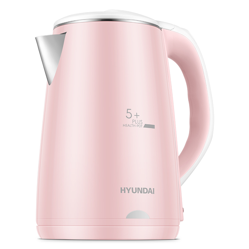 HYUNDAI/韩国现代 大容量2.2L电热水壶玻璃电烧水壶煮水壶自动 恒温保温QC-SH2201A