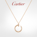 Cartier卡地亚Juste un Clou钉子系列 玫瑰金 项链