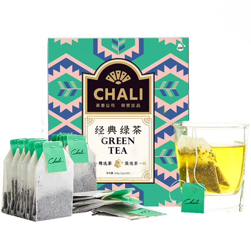 ChaLi茶里 毛峰毛尖绿茶茶包小袋装绿茶包 袋泡茶