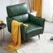 皮沙发 进口头层牛皮沙发 现代简约休闲单人椅客厅家具102597B 皮单椅