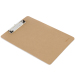 得力(deli) A4板夹 原木/塑料平头夹文件夹