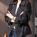 原形风衣外套女 秋季 韩版高级感小个子工装休闲短款小外套